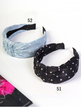 Polka Dot No Headsore Headband